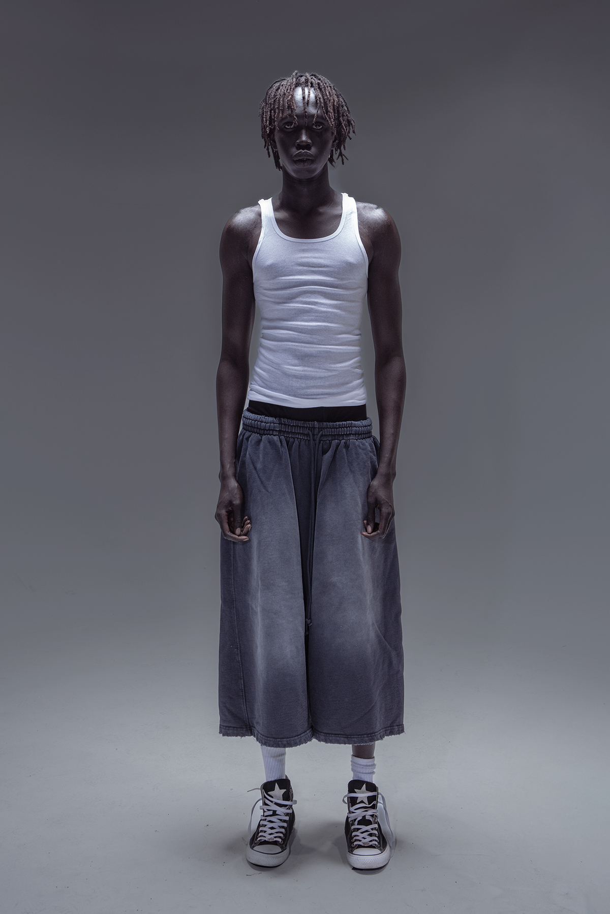 Static Oversized Sweat Short