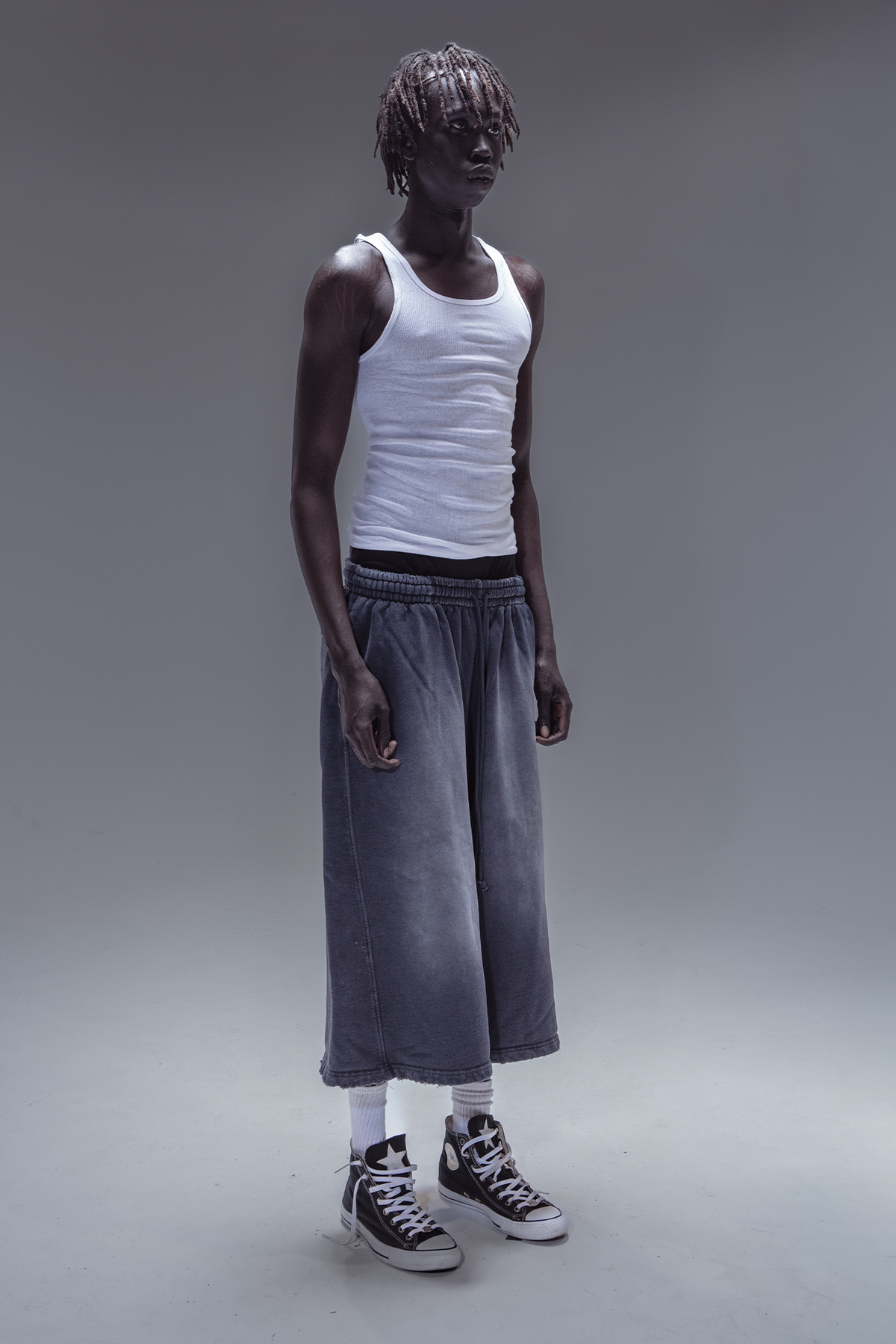 Static Oversized Sweat Short