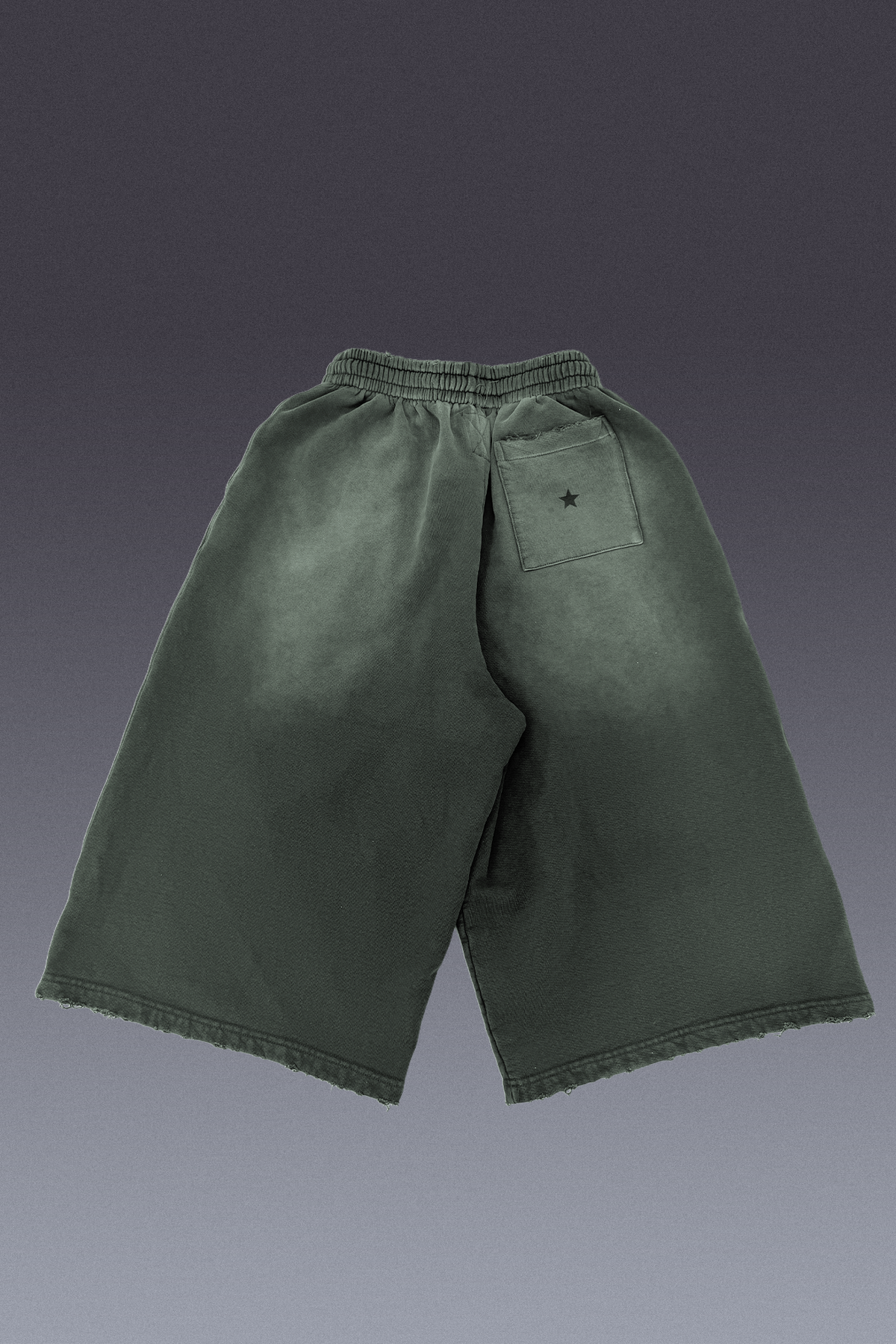 Moss Oversized Sweat Short