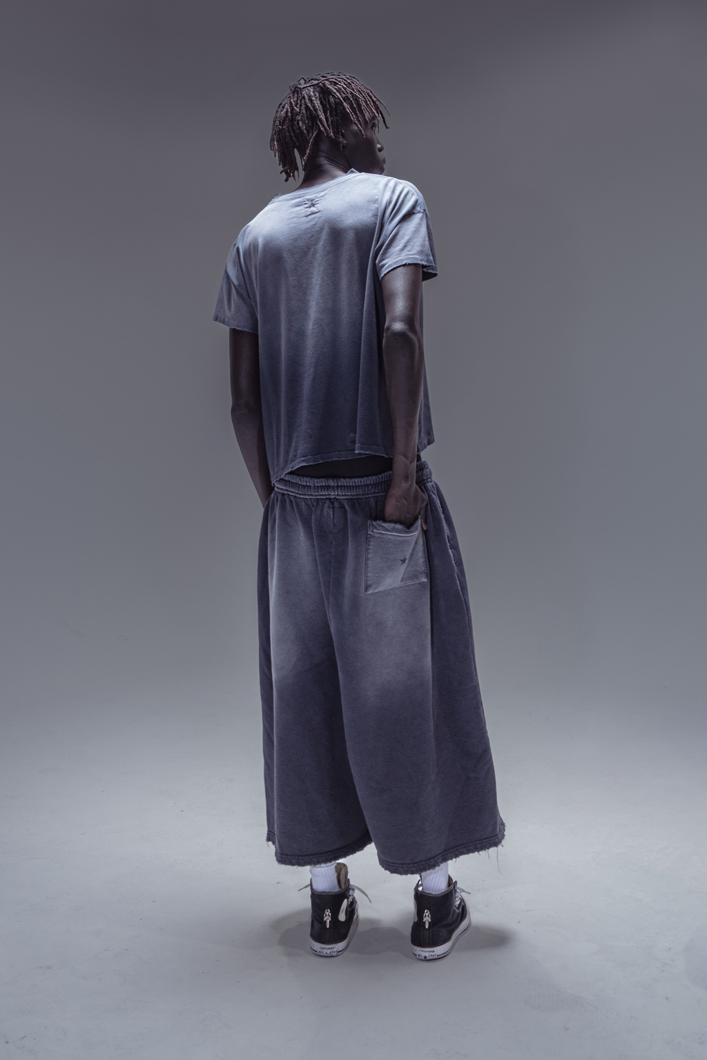 Static Oversized Sweat Short