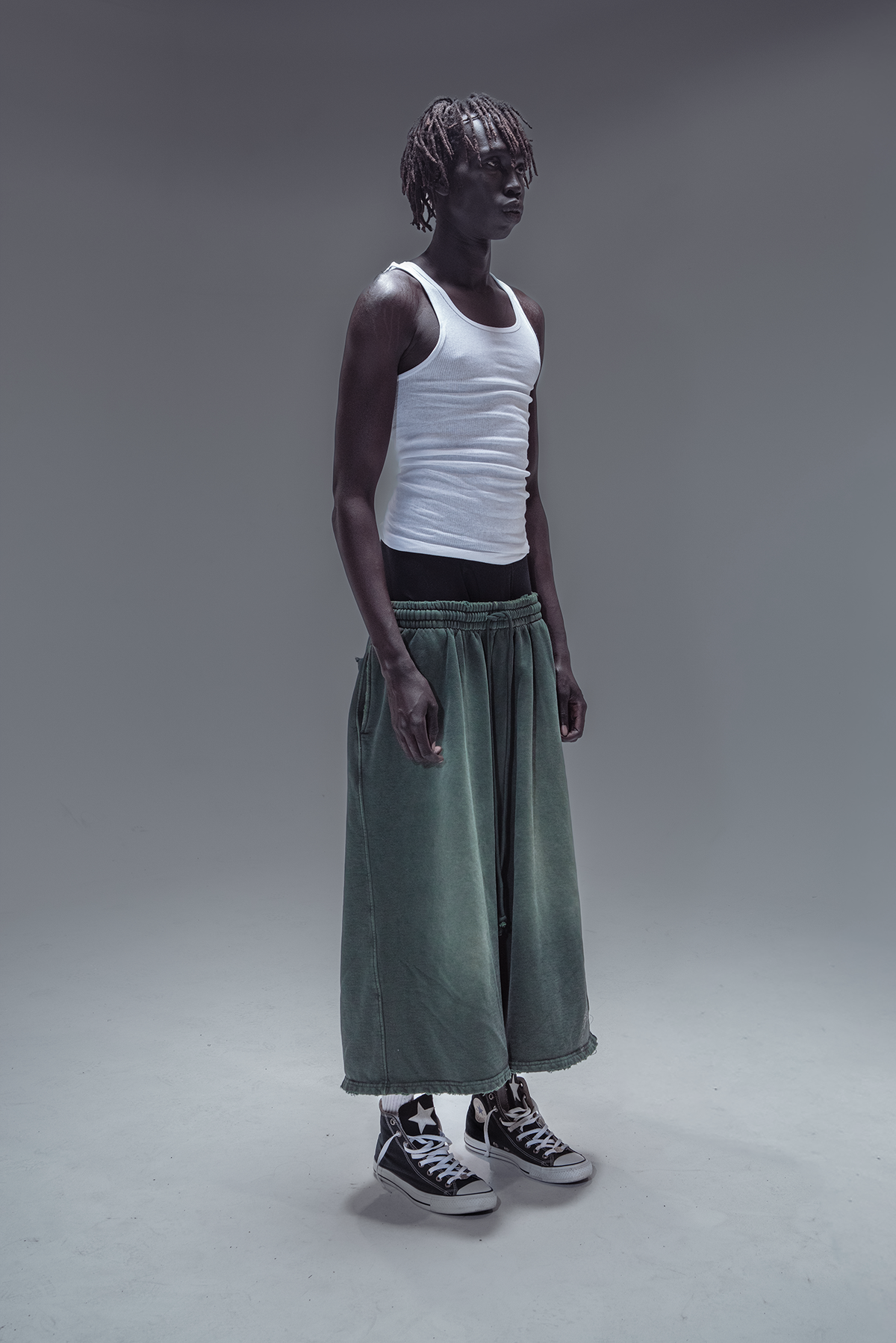 Moss Oversized Sweat Short