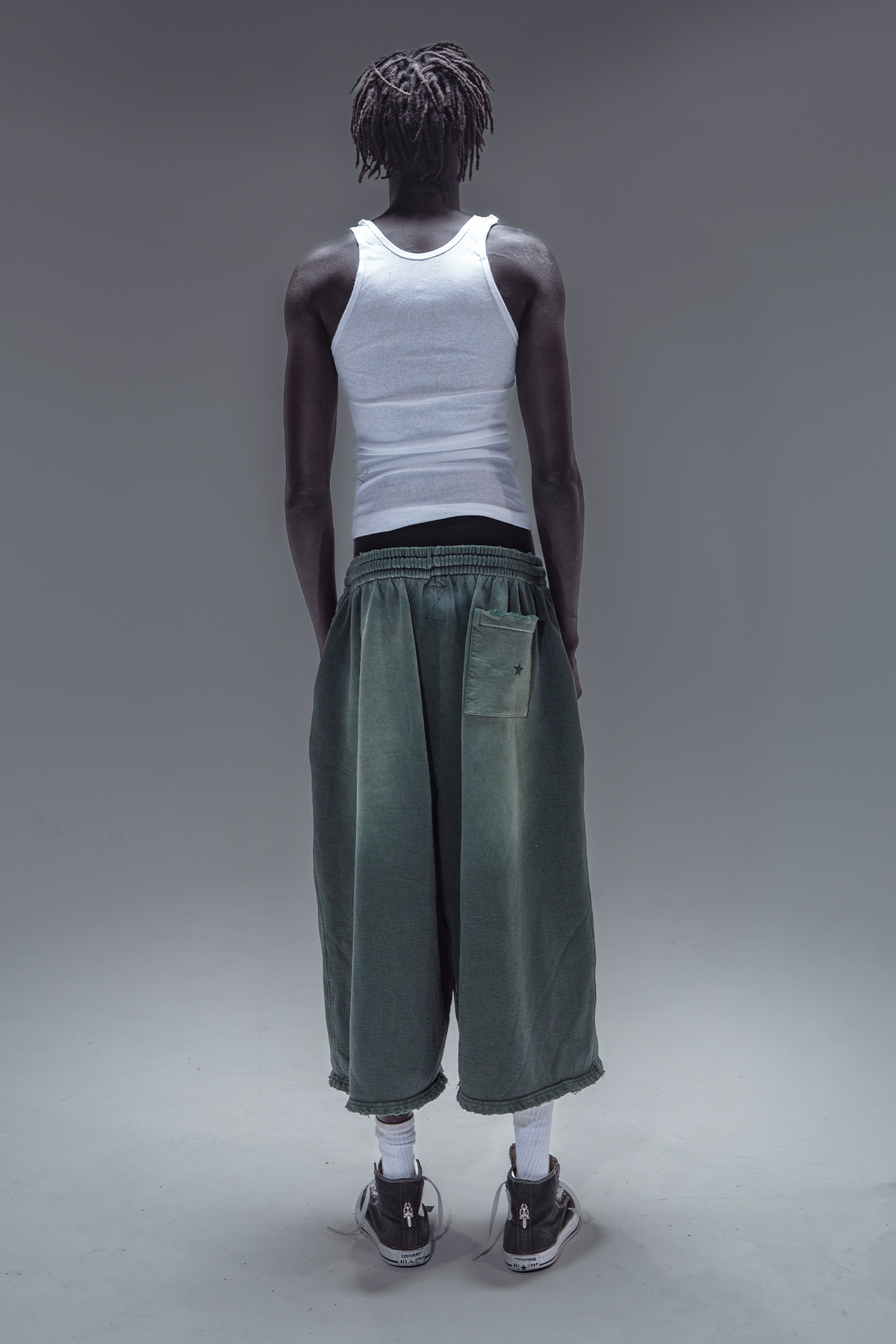 Moss Oversized Sweat Short
