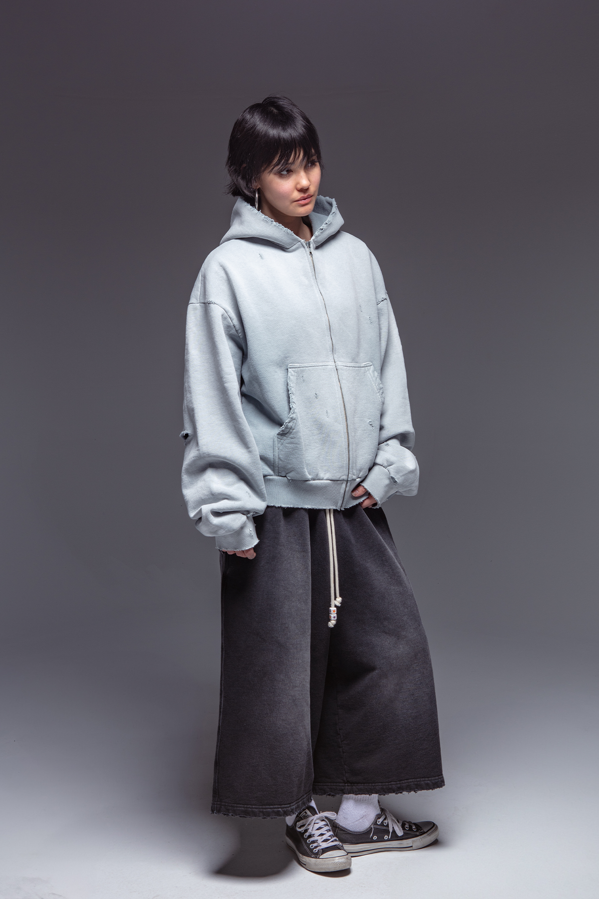 Abyss Oversized Sweat Shorts