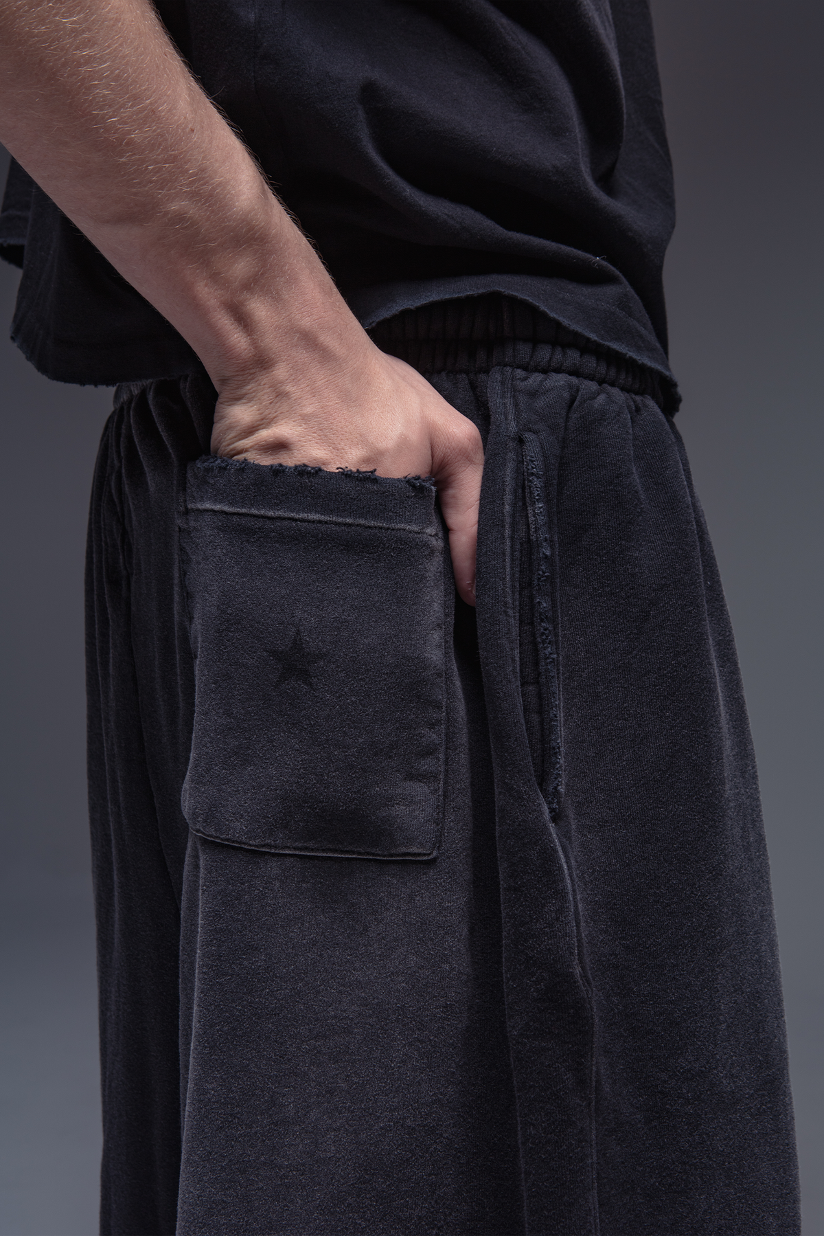 Abyss Oversized Sweat Shorts